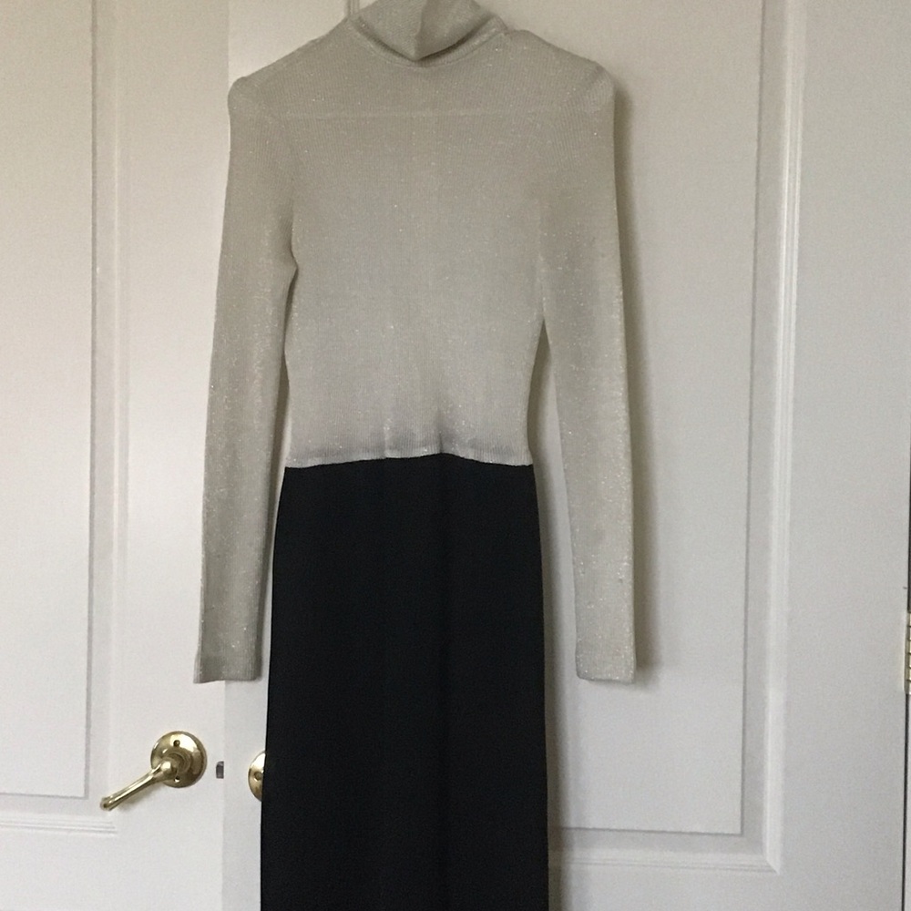 Womens Turtleneck Maxi Dress